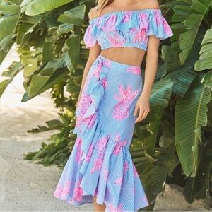 Lilly Pulitzer Larissa Set in Rum Swizzle *NWT* Size 0